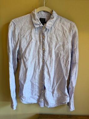 J Crew Baird McNutt Linen Button Down Shirt - Size 6